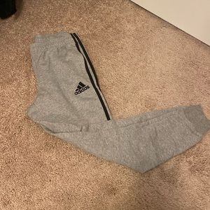 Women’s size XS gray adidas climalite sweatpants